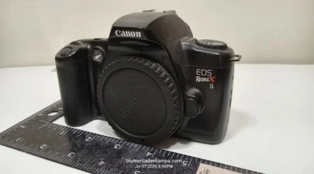 Canon EOS Rebel X 35mm film SLR camera body.